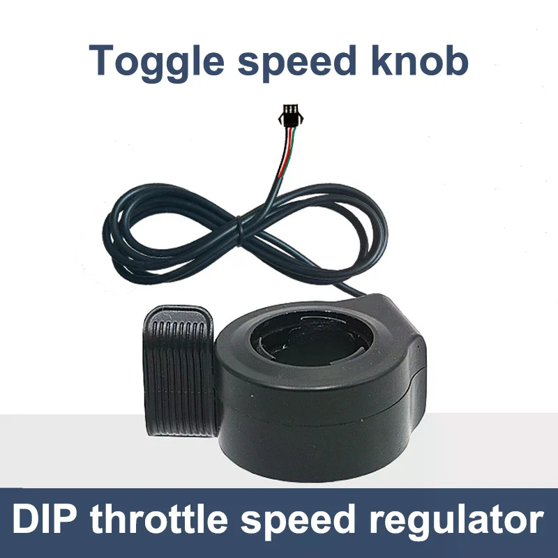 1 Piece Scooter Accessories Electric Bicycle Throttle Speed Regulator Non-Display Speed Control Thumb Throttle Accelerator