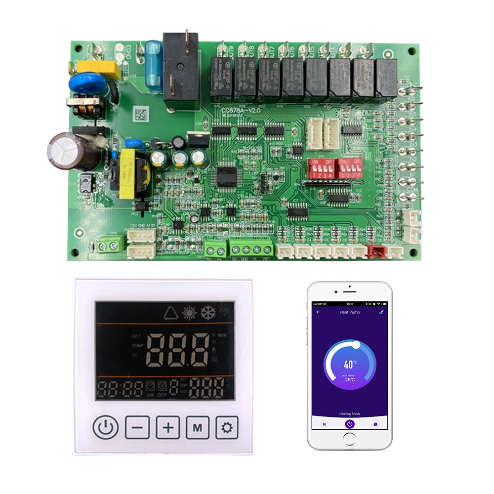 Heat Pump Controller Eev, Inverter Swimming Pool Heat Pump Controller