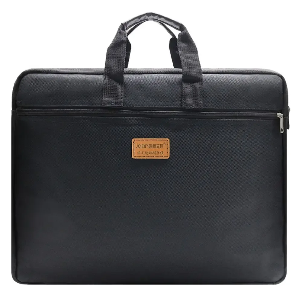 Oxford Cloth A4 Portable File Bag Multi-layer File Organizer A4 File Folder Laptop Storage Bag Business Briefcase Documents Bag