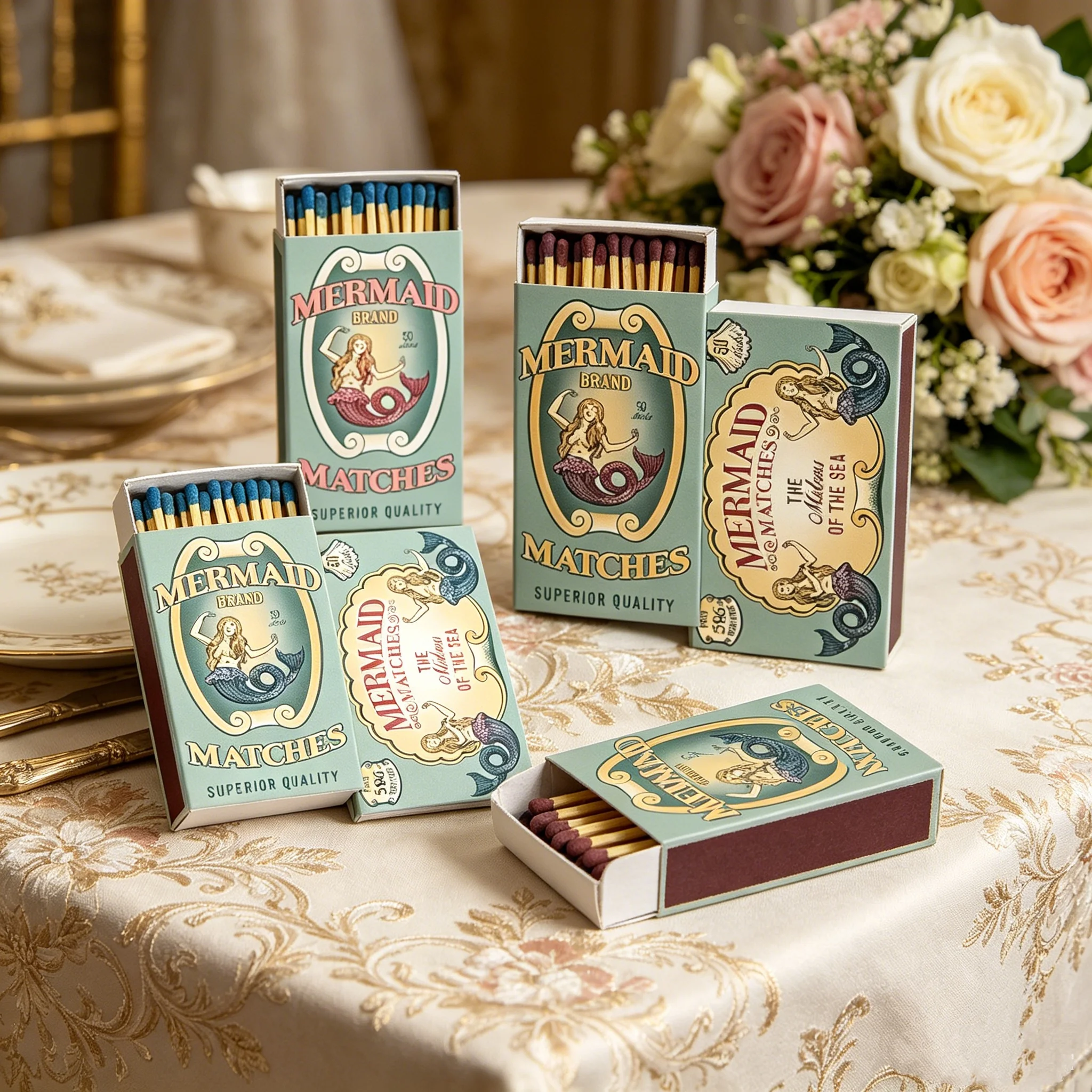 personalized-match-box-mermaid-brand