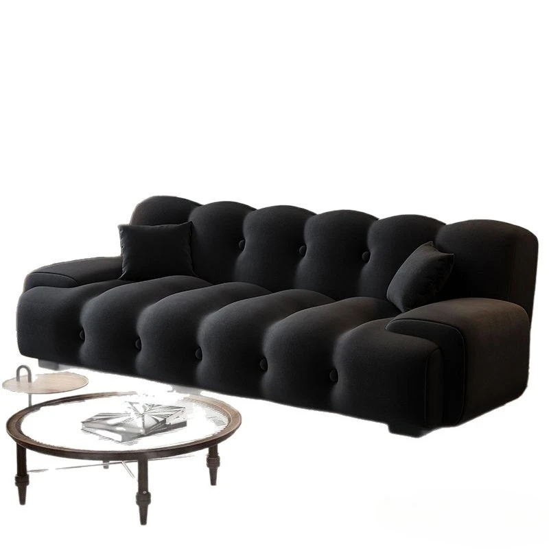 Modern minimalist fabric sofa, foldable, multi-functional light luxury sofa bed