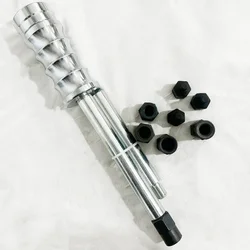 Diesel Common Rail Injector Puller with Slide Hammer 8pcs Joint Fuel Injector Pull Out Repair Tool