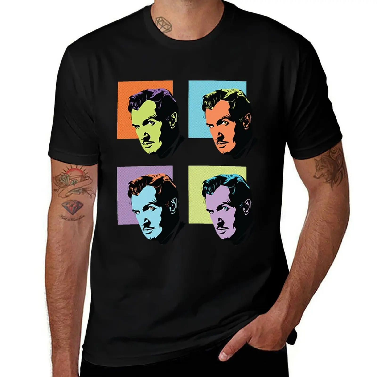 

Vincent Price (Duplicates) T-Shirt t shirt man cotton cotton tshirt 100% T-Shirt