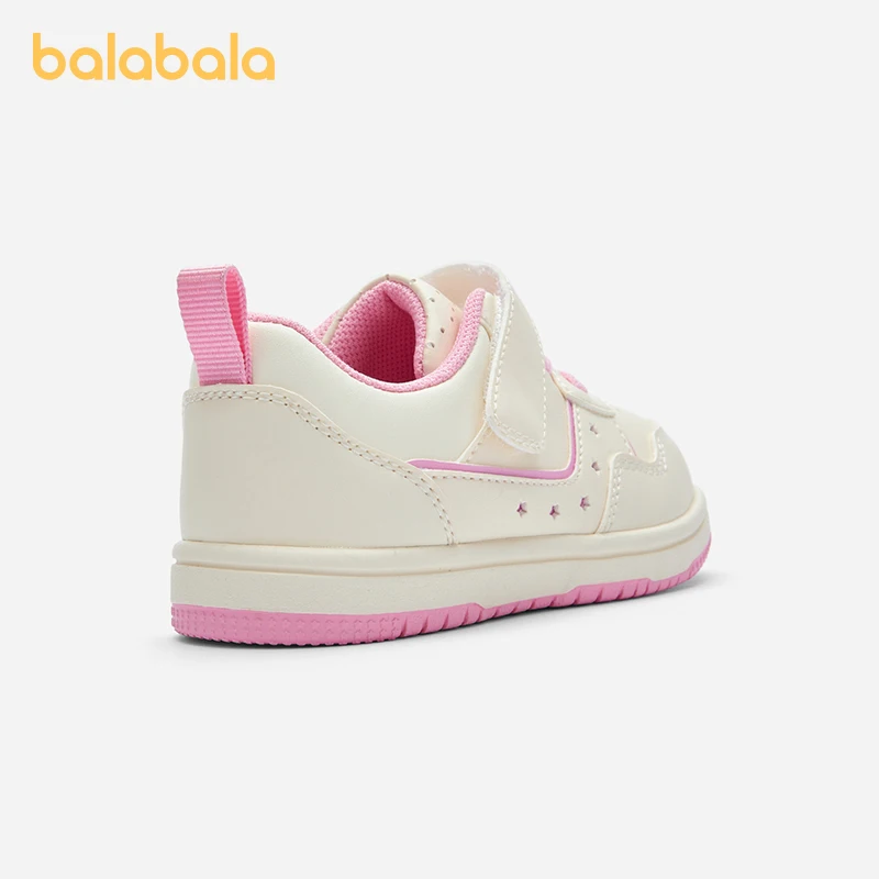 Balabala Kids Shoes Baby Walking Shoes Baby Autumn 2024 New Boys Girls Breathable Shoes Anti-slip Kids Shoes