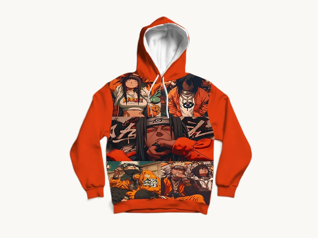 2025/26 Ultima serie One Piece da uomo alla moda 3D stampato autunno/inverno Street Felpa con cappuccio Top casual da uomo alla moda per adulti