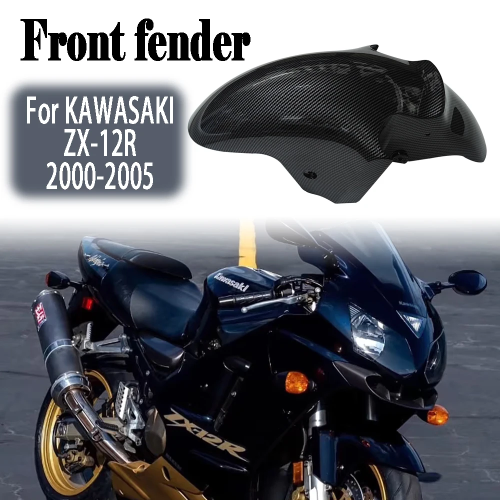 

For Kawasaki Ninja ZX12R ZX-12R 2000-2005 2001 2002 2003 2004 motorcycle Front Fender Mudguard Mudguard Front Plastic Fender