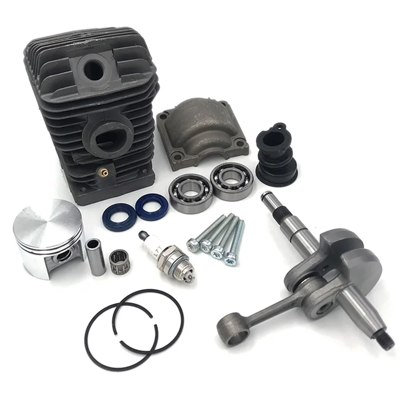

A64P-For Stihl 023 025 MS230 MS250 Carburetor Cylinder Assembly Chainsaw Carburetor 42.5Mm Cylinder Piston Crankshaft