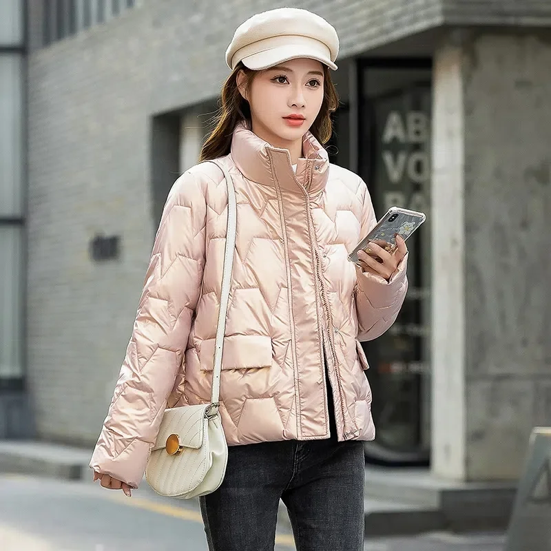 Winter Clothes Women Parkas Jacket 2023 New Women Fashion Solid Thick Short Coats Coats for Women Winter Coat Women