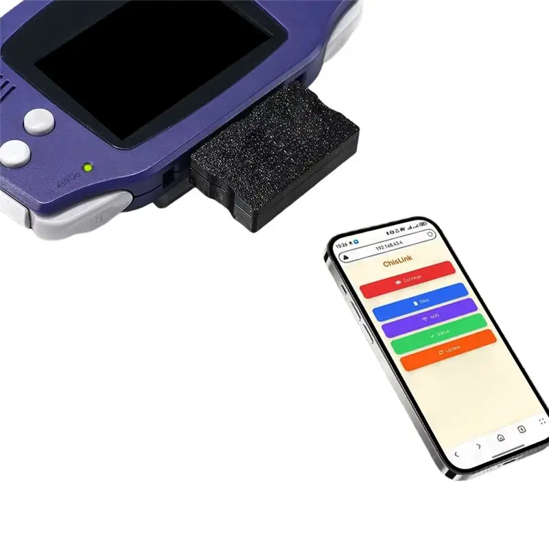 AEE7-New 2.4Ghz Wireless Programmer Wifi For GBA GBSP Analogue Pocket NES Emulator Gaming Device