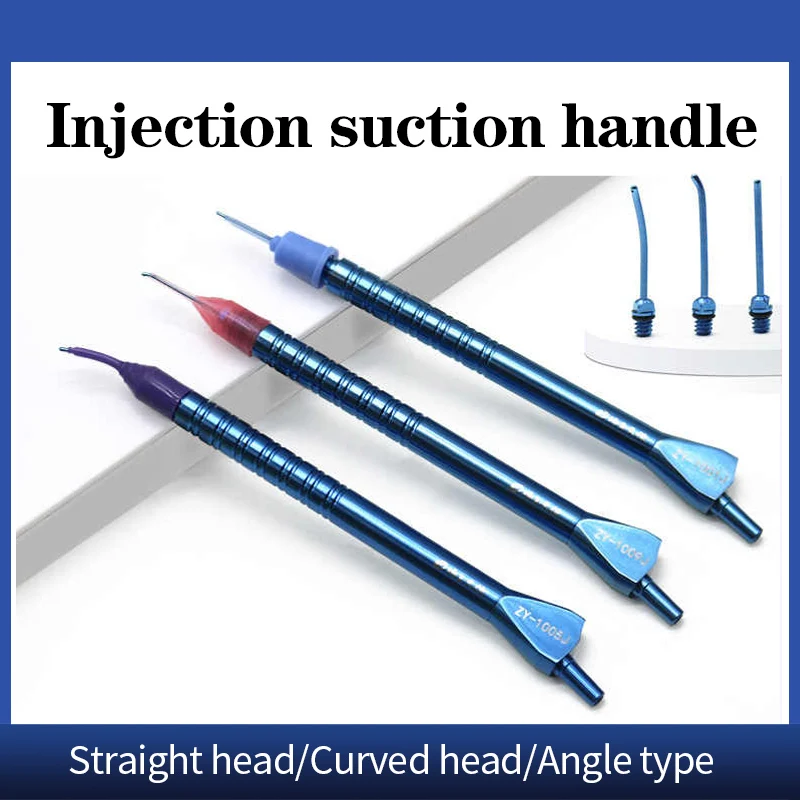 Microscopic ophthalmic equipment, titanium alloy super emulsion infusion handle, Nidec blue sleeve, 45 ° test cap