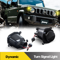 2Pcs For Suzuki Jimny JB64 JB74 2018-2022 LED Dynamis Front Bumper Side Marker Lights Turn Signal Lamps Amber Car Accessories