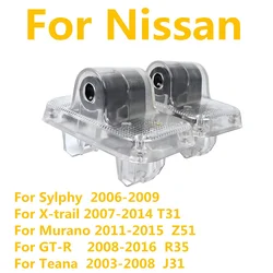 2X LED Car Door Interior Light Bulbs Decoration Lamp Auto Accessories For Nissan X-trail X trail Xtrail T31 Murano Z51 Teana J31