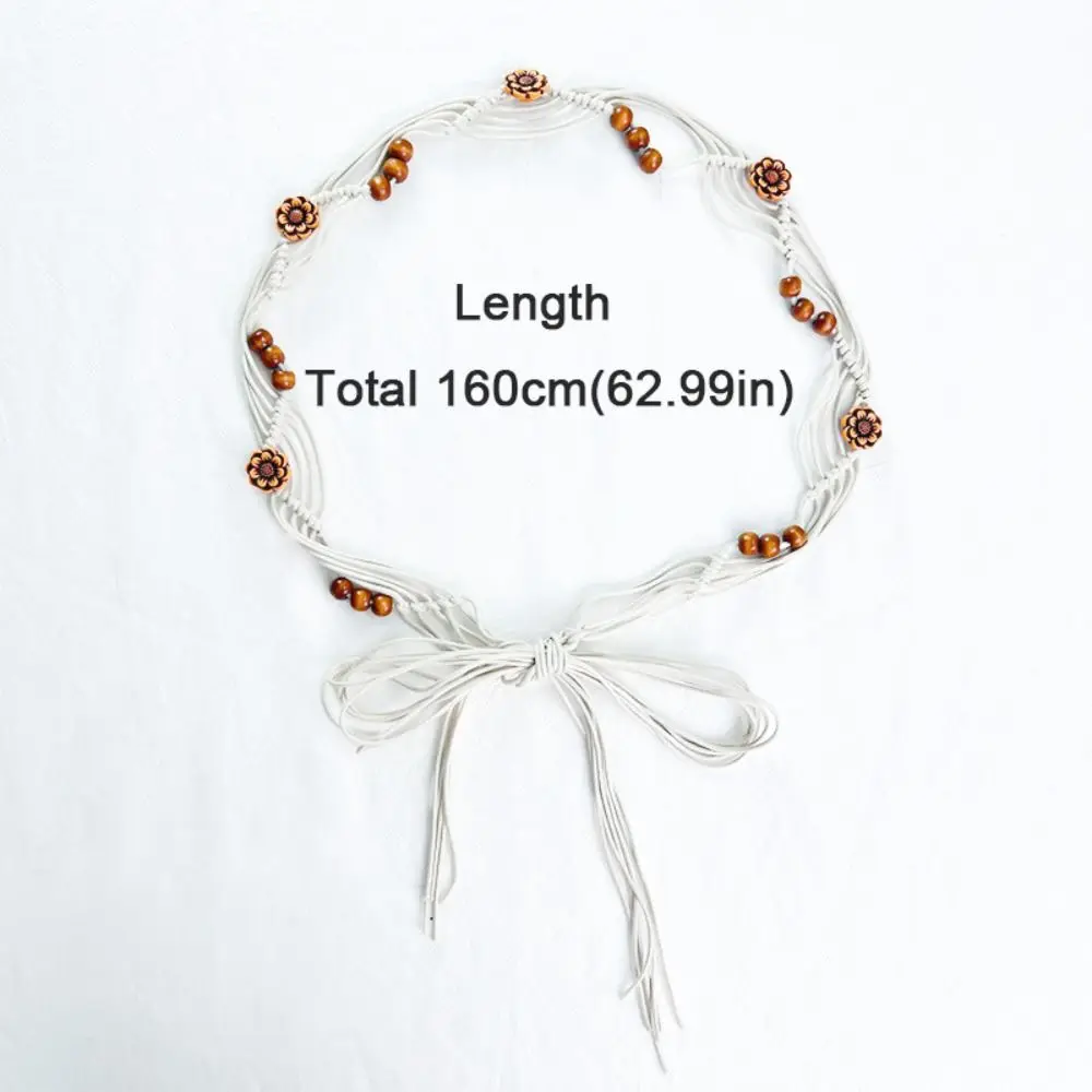 حزام بوهيمي عصري للنساء ، حبل خصر ، خمر ، تصميم فاخر ، فاتح ، متعدد الاستخدامات ، حزام