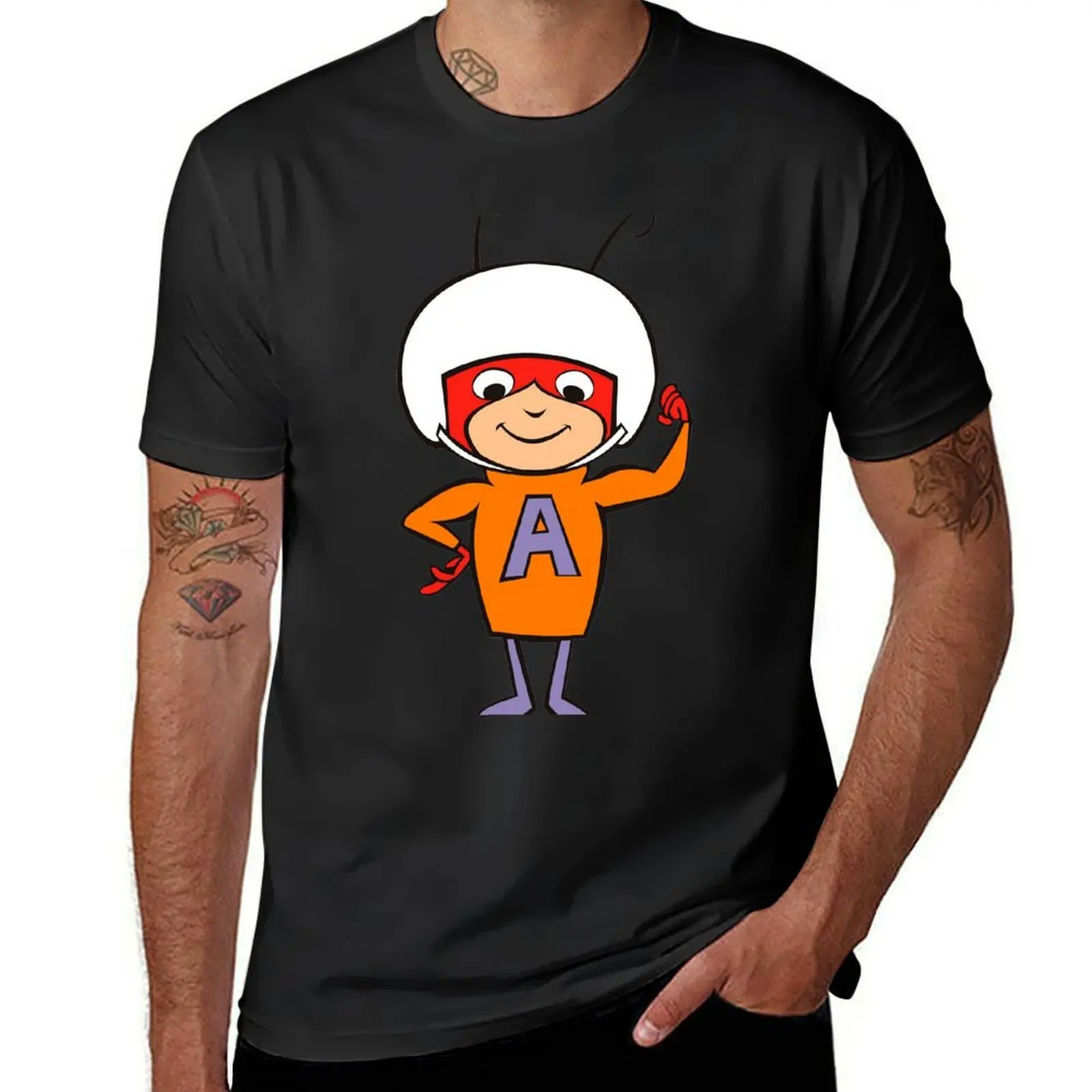 atom ant T-Shirt customs graphics Men's cotton t-shirt