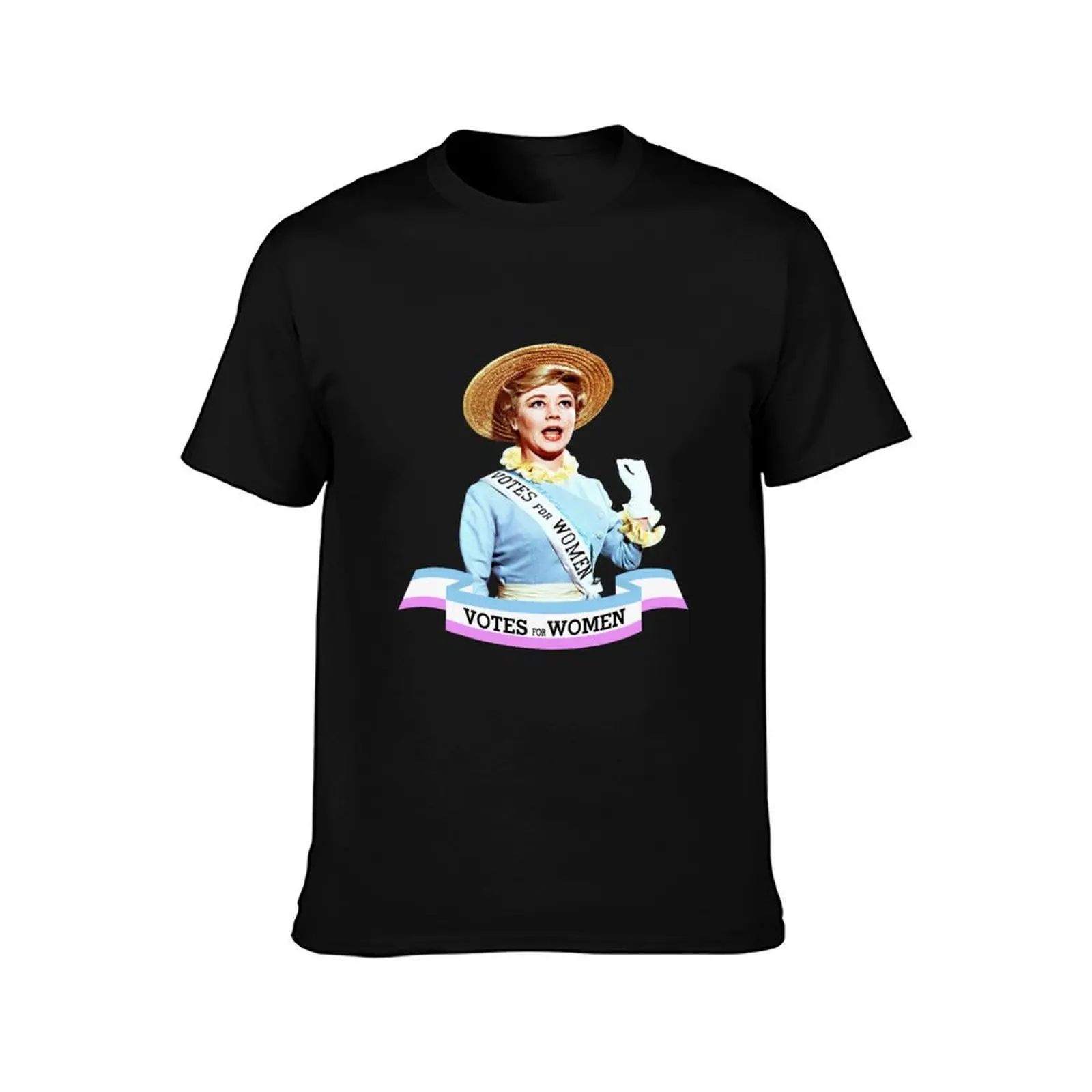 Votes For Women! - Winifred Banks T-Shirt Summer Casual Cotton Tee Oversized Streetwear Tops Vintage Graphic Print