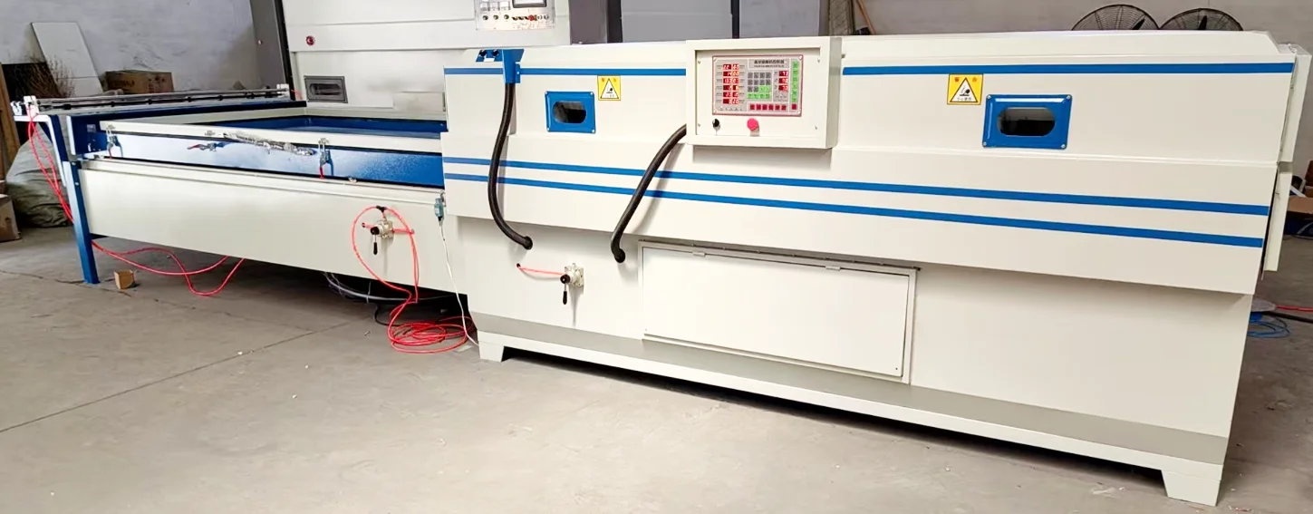 1300*2500mm Full Automatic Single Table Woodworking Wood MDF Door Laminating Vacuum Forming PVC Vacuum Membrane Press Machine