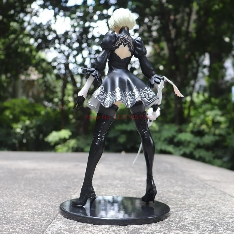 2024 New Nier:automata Anime Action Figure Yorha No. 2 tipo B 28cm modello collezione Pvc bambole statua Festival di natale giocattolo regalo