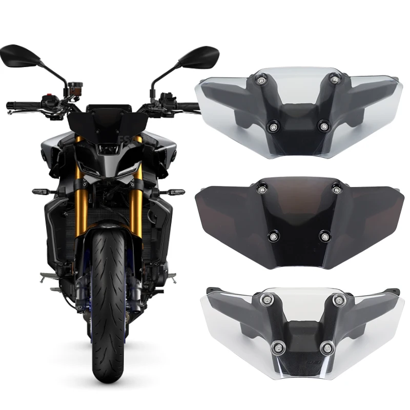 

2024 Motorcycle Accessories Windshield Front Support Windshield Wind Deflector Fairing Lower For YAMAHA MT09 MT 09 MT-09 SP