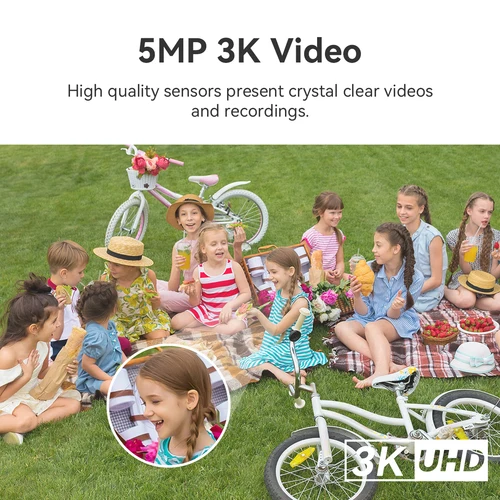 Imagen 2 del producto IMOU Bullet 3C 5MP 2,8 MM Wifi cámara al aire libre AI vehículo detección humana vigilancia inalámbrica CCTV cámara PTZ conversación bidireccional