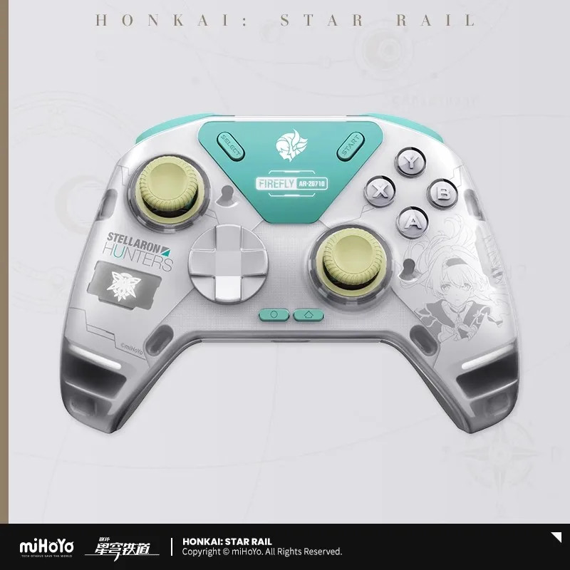 

[Genuine] Game Honkai Star Rail Firefly Cosplay Bluetooth Wireless Gamepad Anime Character Cartoon Accessories Halloween Gift