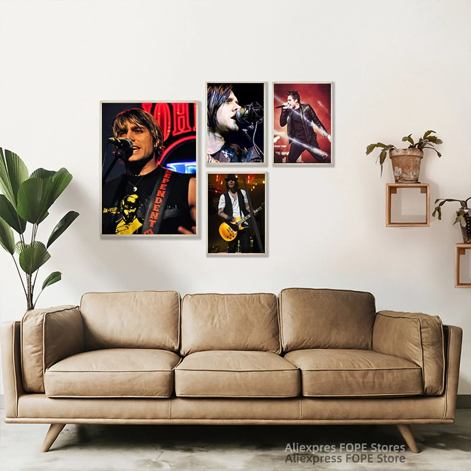 three days grace band ,Singer Band Cover Album Music Star Celebrity Wall Art Canvas Posters and Prints Canvases Painting Home