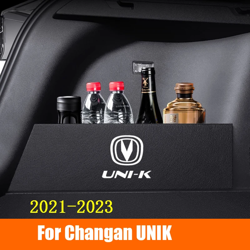 For Changan UNIK UNI-K 2021-2023 Car Interior Trunk Organizer Storage Save Space Partition Decoration Auto Accessories