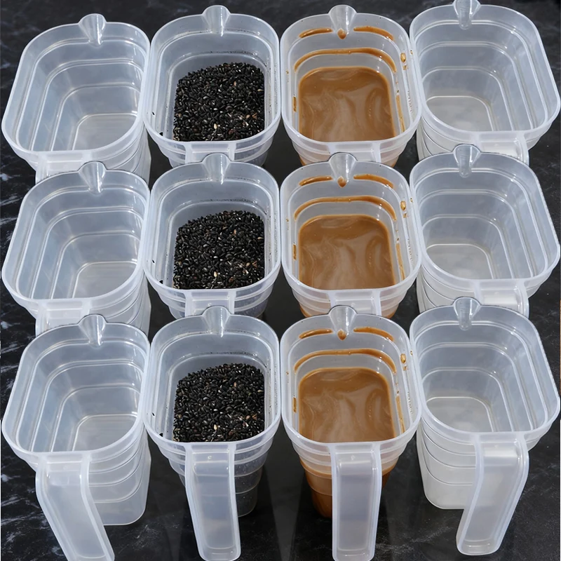 

1-5pcs Plastic Easuring Cups Measuring Volume Beaker Scales Transparent Jug Digital Home Kitchen Scale Baking Tools 250ml