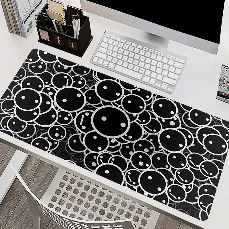 

Colorful Abstract Patterns Mouse Pad Laptop Black And White Anime Gaming Keyboard Mousepad PC Gamer Accessories Desk Mat Carpet