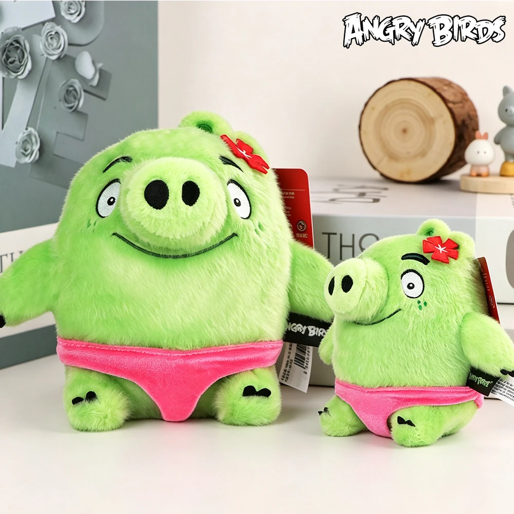 Angry Birds Plush Toys Cute Birds Pig Soft 19-35CM Big Size Fluffy Peluches Doll Collectible Great Souvenir Birthday Gift