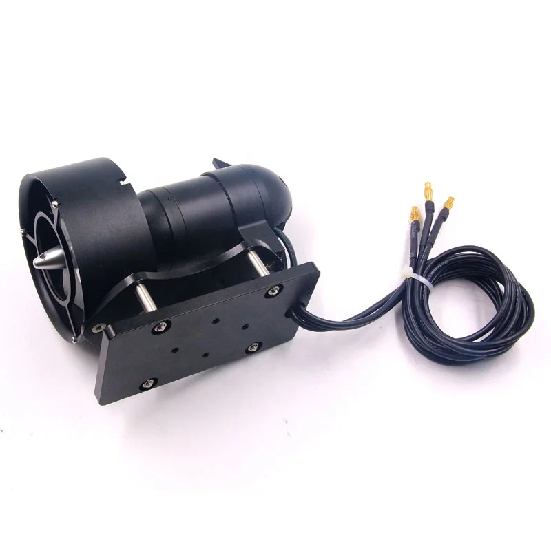 DS-02 PRO IPX8 27V 12KG Thrust Waterproof Azimuth Thruster 24V CNC Metal ROV RC Boat Robot Submarine POD BLDC Motor Direct Drive