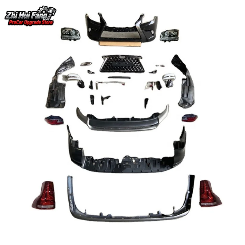 

Подходит для Lexus GX460 в 2020 году 2015-2019 гг. Преобразование GX460 в новый комплект кузова, старая модель