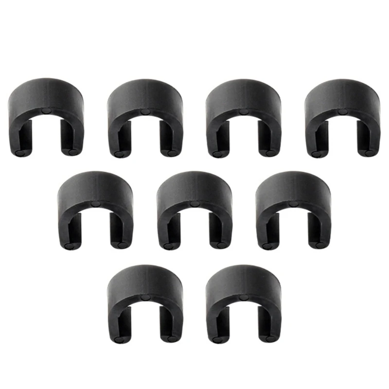 40Pcs of Pack Stylish Bike C-Clips & S-Hook Clips Bikes Brake Cable Fixed Clips