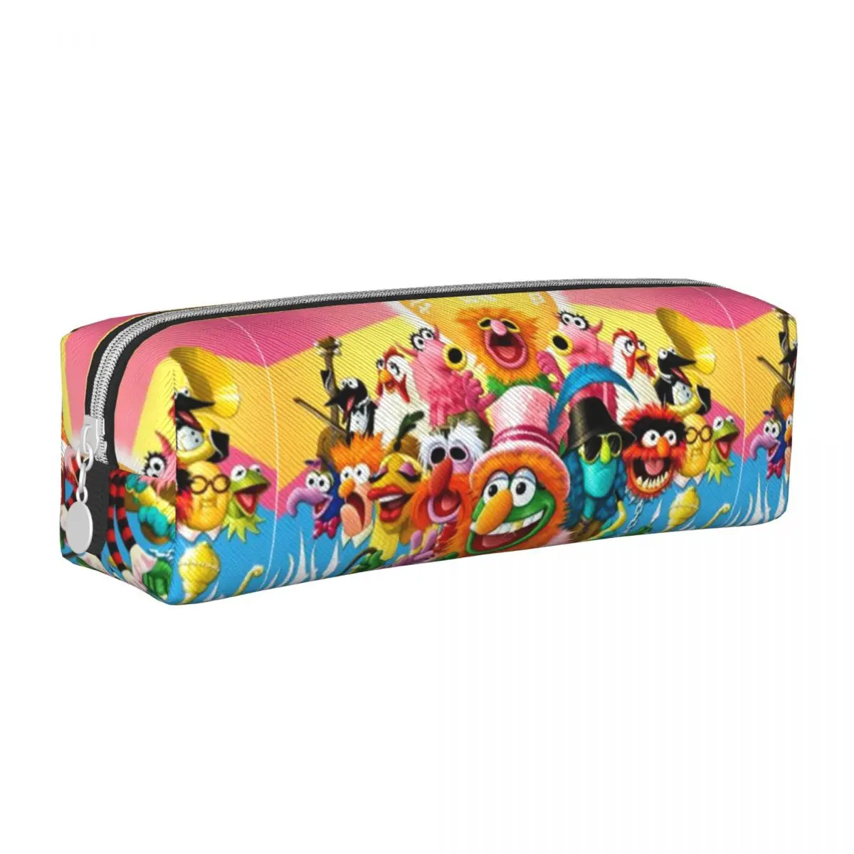 The Muppets Show Pencil Case New Pen Box Bag Student Big Capacity Students School Zipper Pencilcases