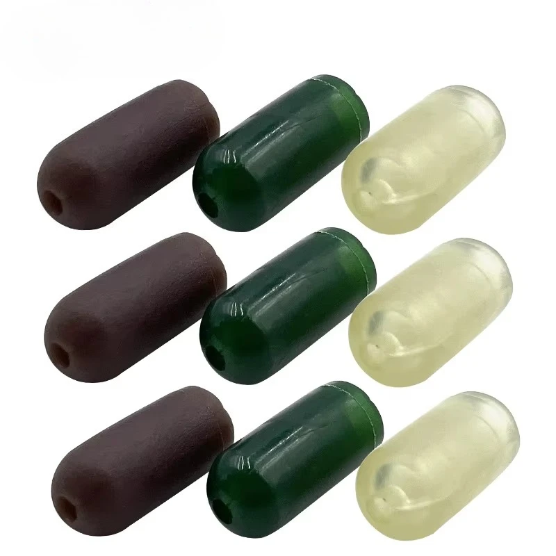 

1000 шт. резиновых трубок-колпачков для оснастки для карповой рыбалки, износостойкие, предотвращающие запутывание, для концевых элементов оснастки, Alicate De Pesca