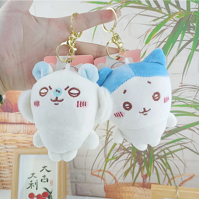 

Cartoon Japanese Chiikawa Chiikawa Plush Keychain Pendant Small Eight Usachi Plush Toy Doll