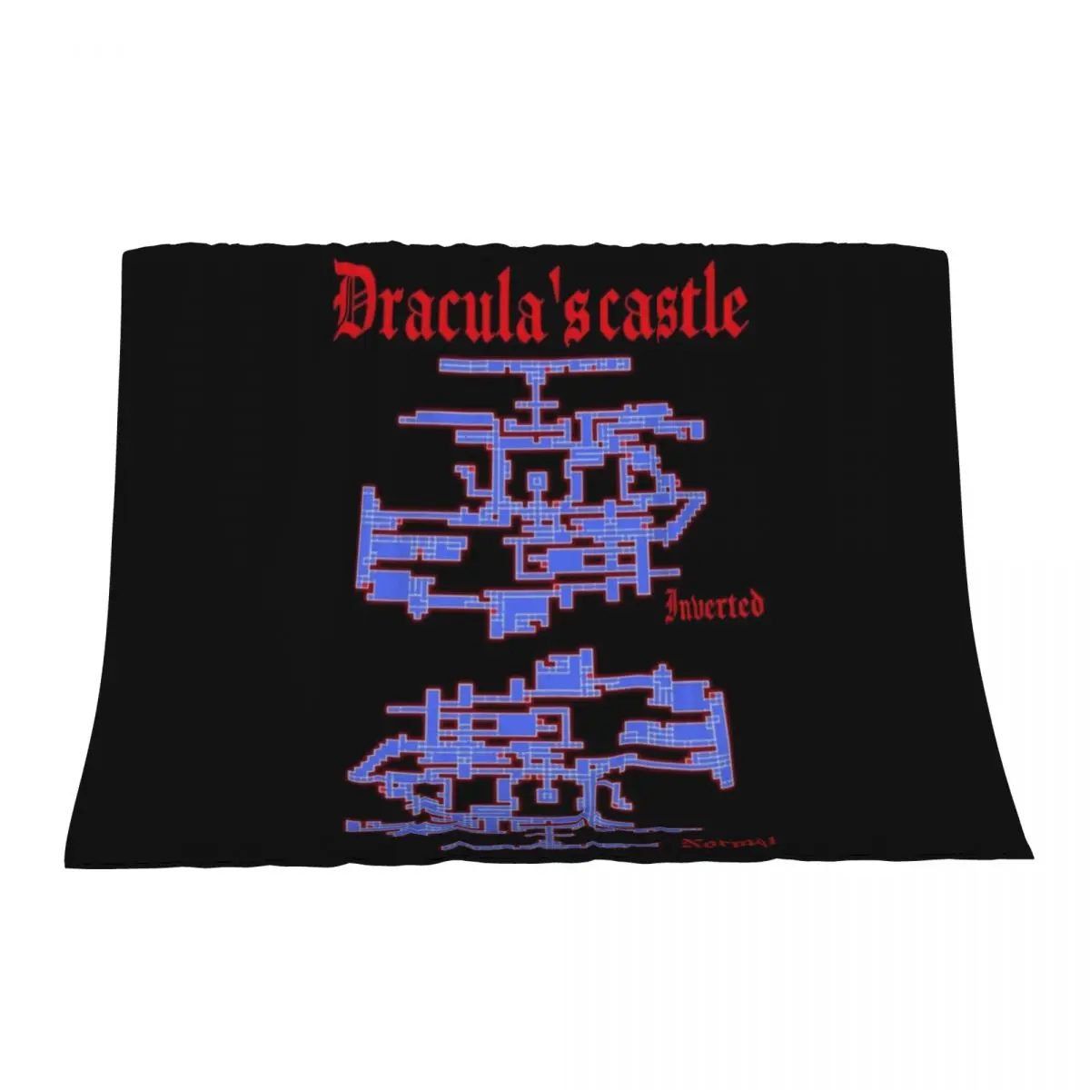 

Dracula's Castle Throw Blanket sofa bed heavy to sleep Designers Blankets