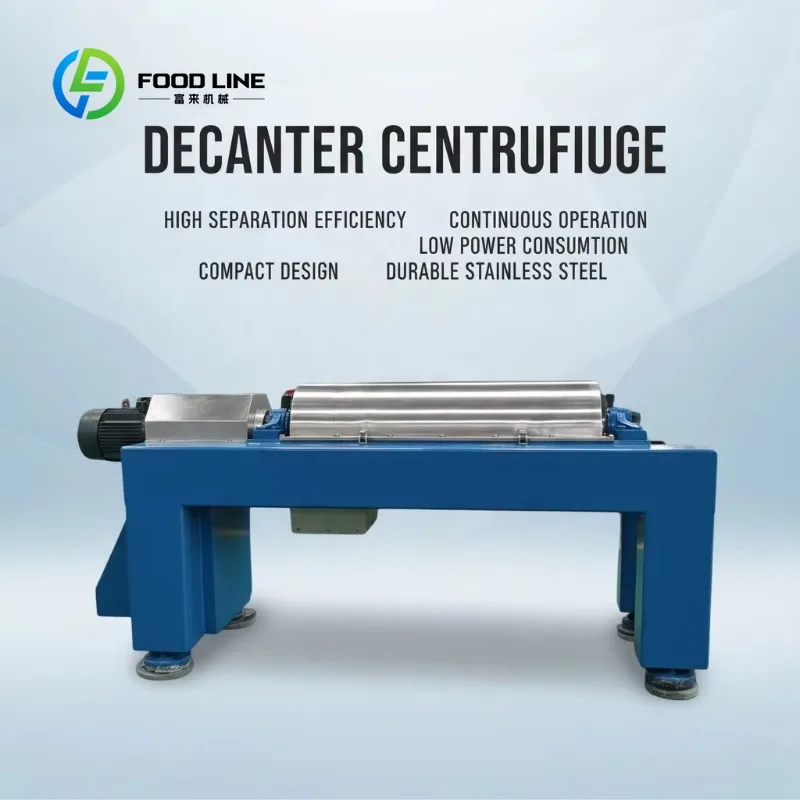 Customized olive oil separator glycerin decanter centrifuge stainless steel separation unit for vegetable oil refinery plant