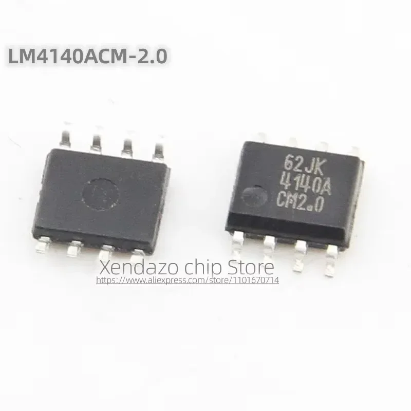 5pcs/lot LM4140ACM-2.0 LM4140ACM LM4140A SOP-8 package Original genuine Voltage reference chip