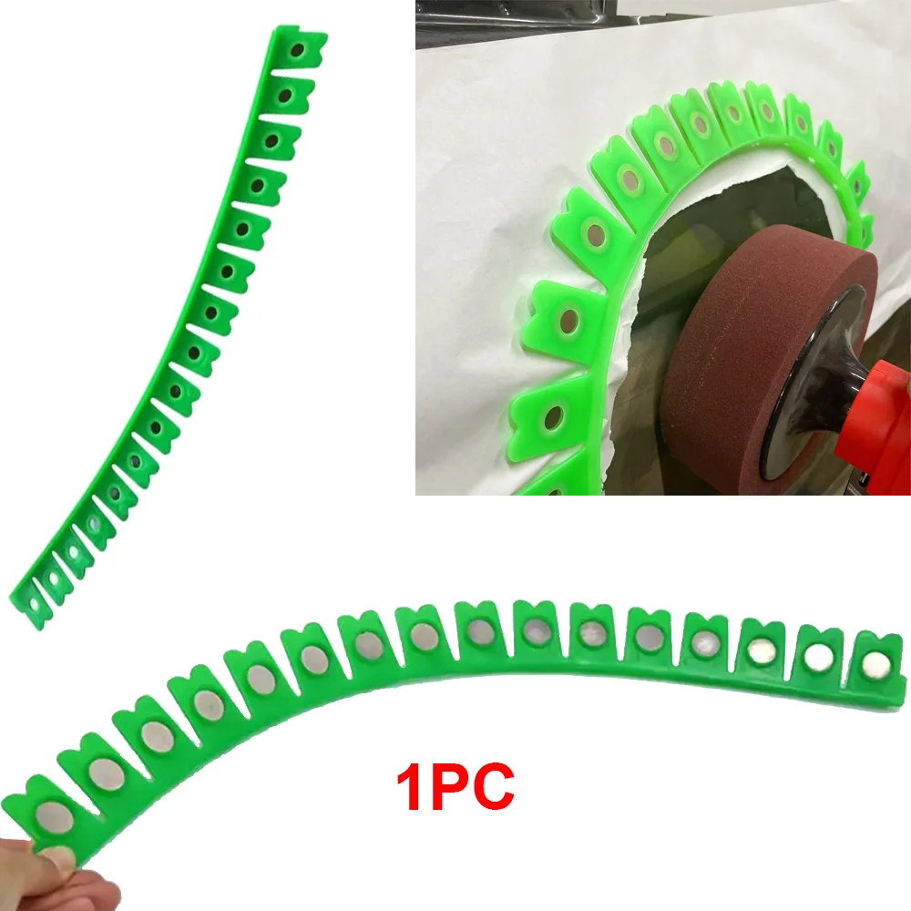 

Universal Automotive Body and Paint Polishing Protection Magnetic Strips Spraying Putty Paint Finish Grinding Edge Protection
