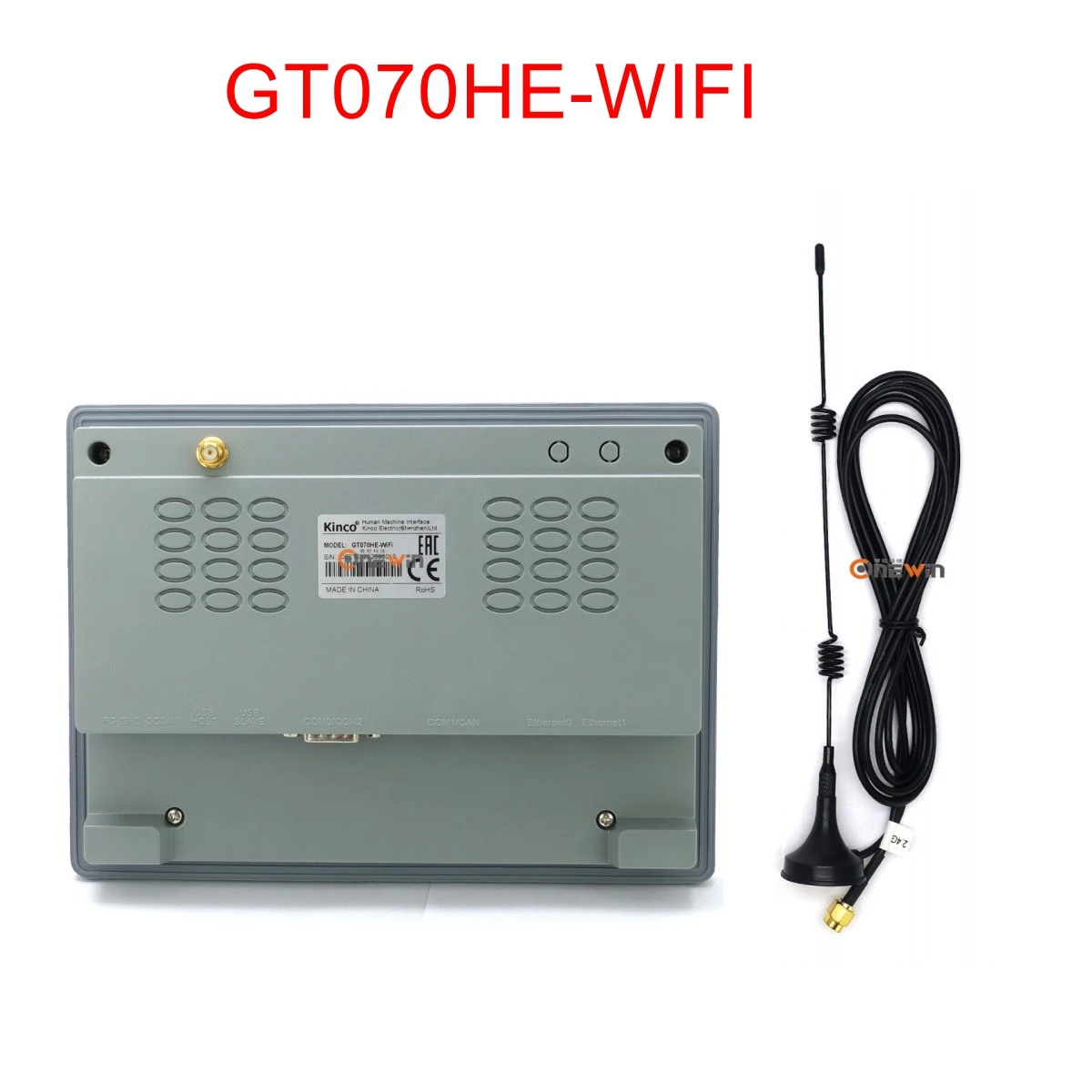 Imagem -04 - Kinco Hmi Tela de Toque Gt070he Gt070he4g Gt070he-wifi Ethernet Iot Série Três Porta Serial Polegada Interface da Máquina Humana