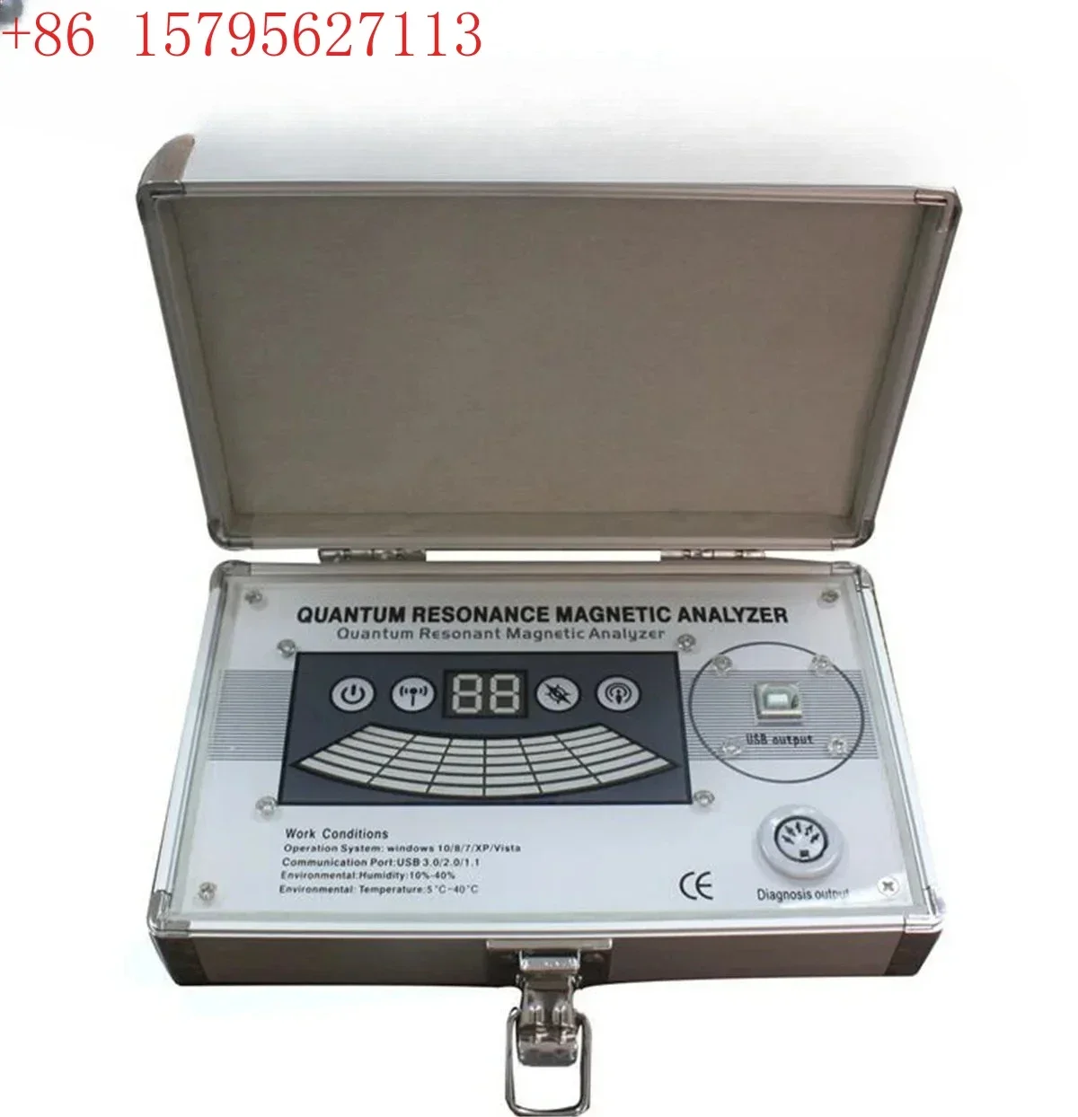 Intelligent Micro Quantum Weak Resonance Analysis and Detection Instrument for Trace Elements