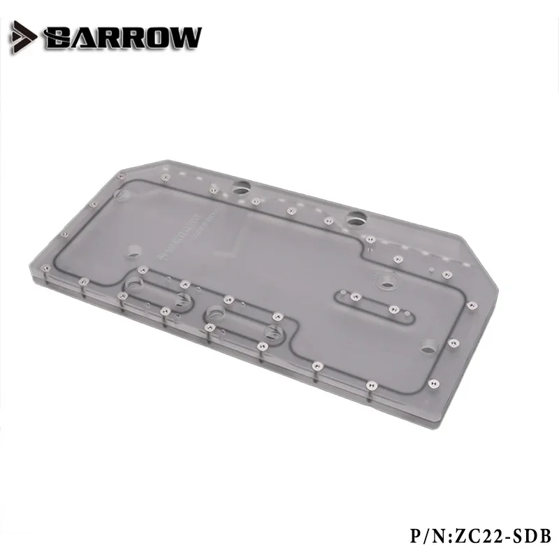 Barrow ZC22-SDB Waterway Boards For Zeaginal 22 Case For Intel CPU Water Block & Single GPU Building High Quality