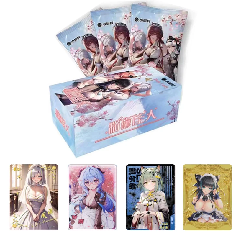 

Wholesales Goddess Story TCG Collection Cards Booster Box Limited Rare Metal Bikini Anime Playing Cards Table Toys