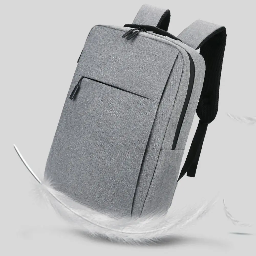 15.6 inches Versatile Backpack High Quality Oxford Cloth Black Grey Blue Red Business Rucksack Washable Computer Bag Unisex