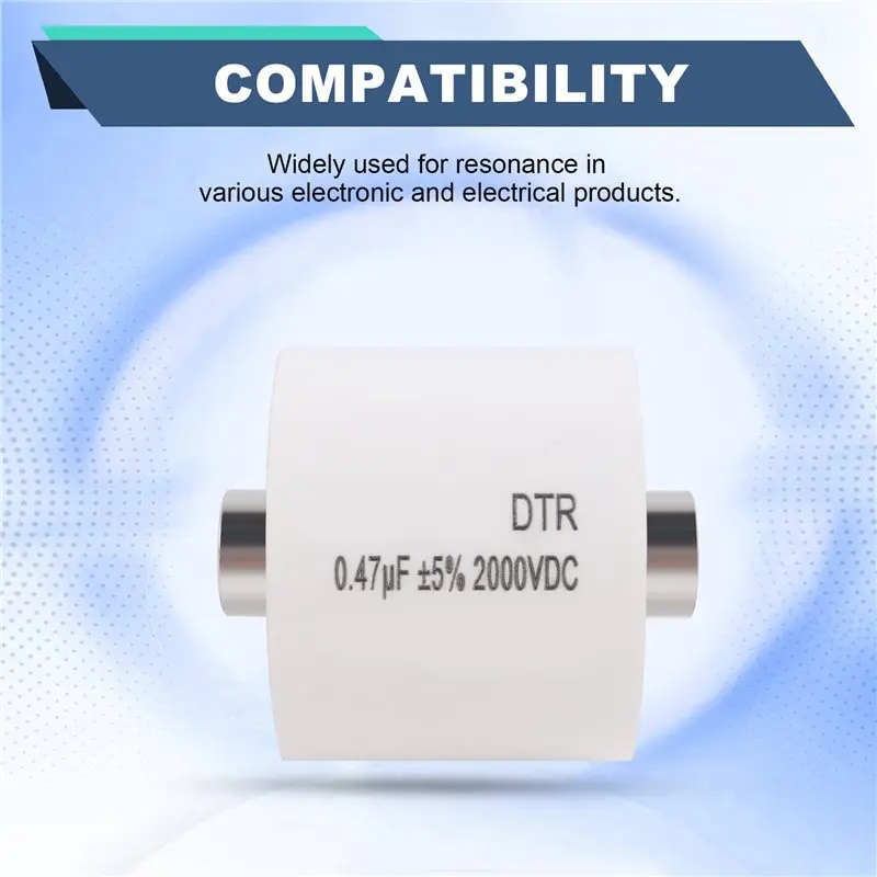 AT82-Resonant Capacitor MKPH-R 0.47UF 1200V AC 60A 2000Vdc Accessory Parts