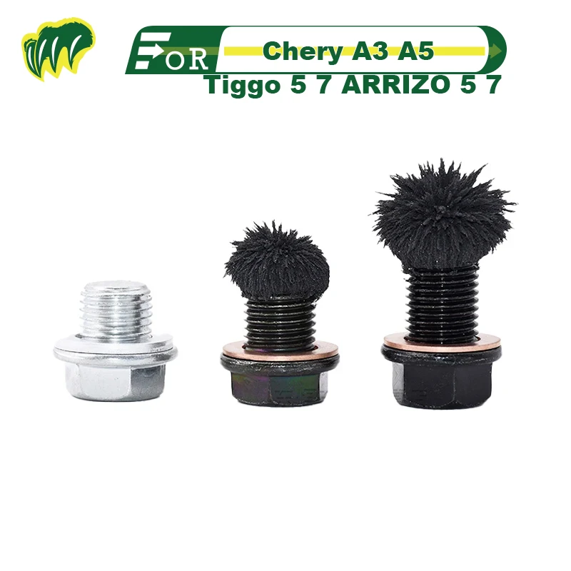 

For Chery A3 A5 Tiggo 5 7 ARRIZO 5 7 Engine Oil Drain Plug Sump Drain Nut Oil Drain Bolt