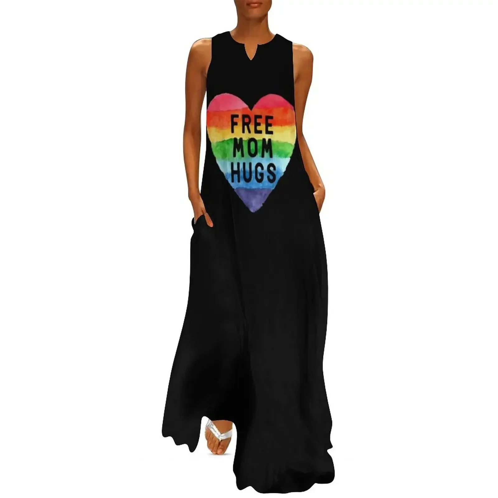 

Free Mom Hugs Long Dress Prom gown clothes Woman's evening dress prom clothes Dress