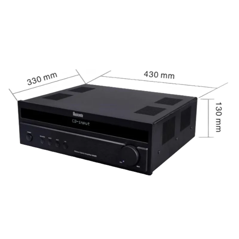 Music note ma80 verstärker HI-ENG profession elle fieber leistungs verstärker balanciert eingang