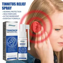 1Pcs TinniDrop Tinnitus Relief Spray Ear Ringing Relieving Drops for Ringing Tinnitus Itching Earache Health Care Earwax 60ml