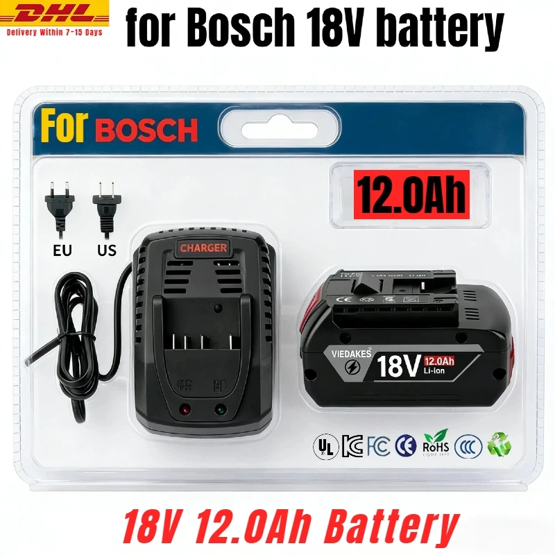 

for bosch 18v battery bat025 8.0ah/10.0ah/12.0ah replacement for Bosch GTB,GDS,GOP,GEX,GBH,GWS,GSR,GKS 18v Tools battery.
